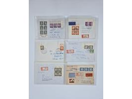 1951/2023, reichhaltiger postfrischer/ungebrauchter und gestempelter Sammlungsbestand mit Viererblocks, Bogenecken, Oberrands