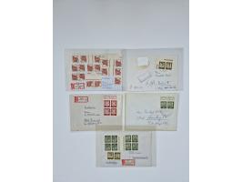 1951/2023, reichhaltiger postfrischer/ungebrauchter und gestempelter Sammlungsbestand mit Viererblocks, Bogenecken, Oberrands