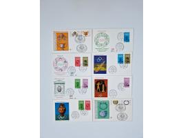 1951/2023, reichhaltiger postfrischer/ungebrauchter und gestempelter Sammlungsbestand mit Viererblocks, Bogenecken, Oberrands