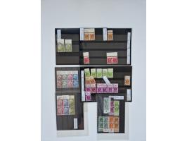 1951/2023, reichhaltiger postfrischer/ungebrauchter und gestempelter Sammlungsbestand mit Viererblocks, Bogenecken, Oberrands