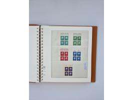 1951/2023, reichhaltiger postfrischer/ungebrauchter und gestempelter Sammlungsbestand mit Viererblocks, Bogenecken, Oberrands