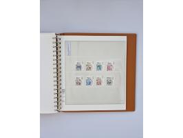 1951/2023, reichhaltiger postfrischer/ungebrauchter und gestempelter Sammlungsbestand mit Viererblocks, Bogenecken, Oberrands