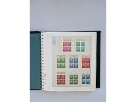 1951/2023, reichhaltiger postfrischer/ungebrauchter und gestempelter Sammlungsbestand mit Viererblocks, Bogenecken, Oberrands