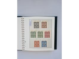 1951/2023, reichhaltiger postfrischer/ungebrauchter und gestempelter Sammlungsbestand mit Viererblocks, Bogenecken, Oberrands