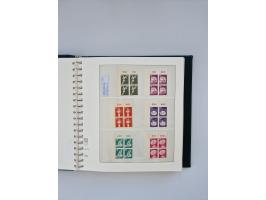 1951/2023, reichhaltiger postfrischer/ungebrauchter und gestempelter Sammlungsbestand mit Viererblocks, Bogenecken, Oberrands