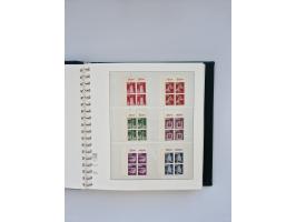 1951/2023, reichhaltiger postfrischer/ungebrauchter und gestempelter Sammlungsbestand mit Viererblocks, Bogenecken, Oberrands