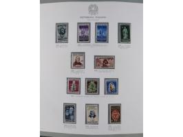 1945/1980, mostly mint never hinged collection with only a few unused, including Airmail and Express stamps, some better sets