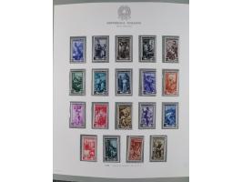 1945/1980, mostly mint never hinged collection with only a few unused, including Airmail and Express stamps, some better sets