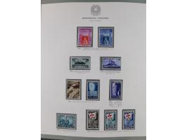 1945/1980, mostly mint never hinged collection with only a few unused, including Airmail and Express stamps, some better sets