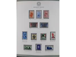 1945/1980, mostly mint never hinged collection with only a few unused, including Airmail and Express stamps, some better sets