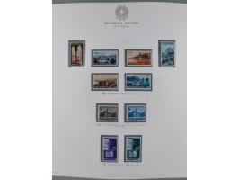 1945/1980, mostly mint never hinged collection with only a few unused, including Airmail and Express stamps, some better sets