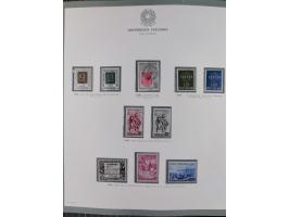 1945/1980, mostly mint never hinged collection with only a few unused, including Airmail and Express stamps, some better sets