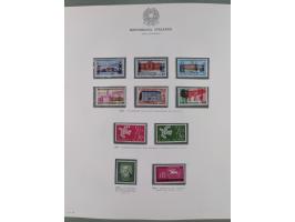 1945/1980, mostly mint never hinged collection with only a few unused, including Airmail and Express stamps, some better sets