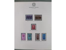 1945/1980, mostly mint never hinged collection with only a few unused, including Airmail and Express stamps, some better sets