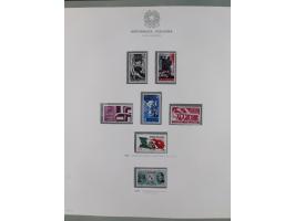 1945/1980, mostly mint never hinged collection with only a few unused, including Airmail and Express stamps, some better sets