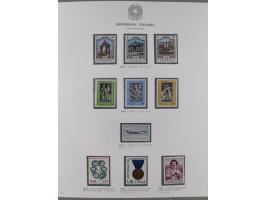 1945/1980, mostly mint never hinged collection with only a few unused, including Airmail and Express stamps, some better sets