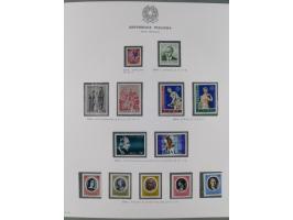 1945/1980, mostly mint never hinged collection with only a few unused, including Airmail and Express stamps, some better sets