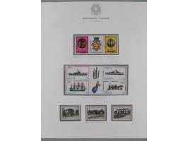 1945/1980, mostly mint never hinged collection with only a few unused, including Airmail and Express stamps, some better sets