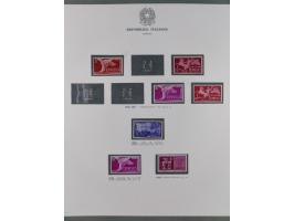 1945/1980, mostly mint never hinged collection with only a few unused, including Airmail and Express stamps, some better sets