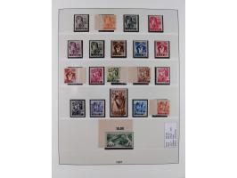 1920/59, in den Hauptnummern stark überkomplette fast ausnahmslos postfrische Sammlung inkl. Dienstmarken, dabei Mi.-Nr. 1-17