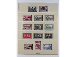 1920/59, in den Hauptnummern stark überkomplette fast ausnahmslos postfrische Sammlung inkl. Dienstmarken, dabei Mi.-Nr. 1-17