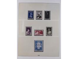 1920/59, in den Hauptnummern stark überkomplette fast ausnahmslos postfrische Sammlung inkl. Dienstmarken, dabei Mi.-Nr. 1-17