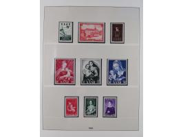 1920/59, in den Hauptnummern stark überkomplette fast ausnahmslos postfrische Sammlung inkl. Dienstmarken, dabei Mi.-Nr. 1-17