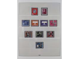 1920/59, in den Hauptnummern stark überkomplette fast ausnahmslos postfrische Sammlung inkl. Dienstmarken, dabei Mi.-Nr. 1-17