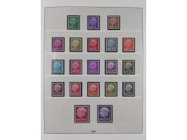 1920/59, in den Hauptnummern stark überkomplette fast ausnahmslos postfrische Sammlung inkl. Dienstmarken, dabei Mi.-Nr. 1-17