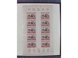 1920/59, in den Hauptnummern stark überkomplette fast ausnahmslos postfrische Sammlung inkl. Dienstmarken, dabei Mi.-Nr. 1-17