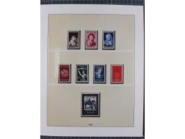 1920/59, in den Hauptnummern stark überkomplette fast ausnahmslos postfrische Sammlung inkl. Dienstmarken, dabei Mi.-Nr. 1-17