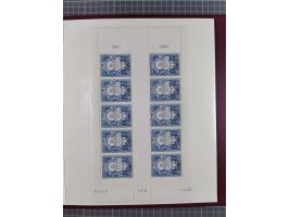 1920/59, in den Hauptnummern stark überkomplette fast ausnahmslos postfrische Sammlung inkl. Dienstmarken, dabei Mi.-Nr. 1-17