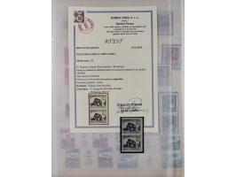 1941/44 (ca.), unused and used collection with over 85 covers and cards, including a fine group of Justice Court Fiscals used