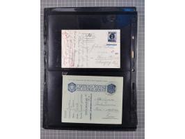 1941/44 (ca.), unused and used collection with over 85 covers and cards, including a fine group of Justice Court Fiscals used