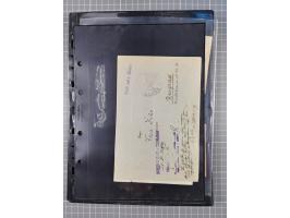 1941/44 (ca.), unused and used collection with over 85 covers and cards, including a fine group of Justice Court Fiscals used