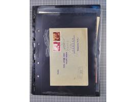 1941/44 (ca.), unused and used collection with over 85 covers and cards, including a fine group of Justice Court Fiscals used