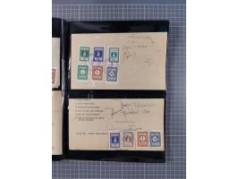 1941/44 (ca.), unused and used collection with over 85 covers and cards, including a fine group of Justice Court Fiscals used