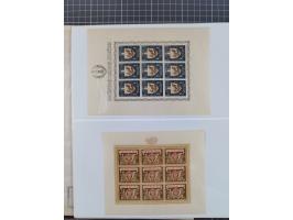 1941/44 (ca.), unused and used collection with over 85 covers and cards, including a fine group of Justice Court Fiscals used