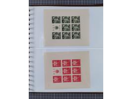 1941/44 (ca.), unused and used collection with over 85 covers and cards, including a fine group of Justice Court Fiscals used