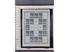 1941/44 (ca.), unused and used collection with over 85 covers and cards, including a fine group of Justice Court Fiscals used