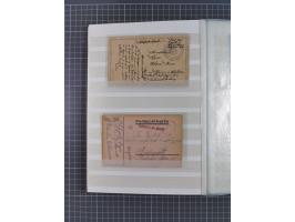 1860/1919 (ca.), kleine Partie Schiffspot mit 16 Briefen und Karten, dabei u.a. 1913 “S/S HELOUAN”, 1914 “KRIEGS-MARINE DAMPF