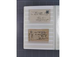 1860/1919 (ca.), kleine Partie Schiffspot mit 16 Briefen und Karten, dabei u.a. 1913 “S/S HELOUAN”, 1914 “KRIEGS-MARINE DAMPF