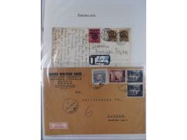 1941/44, selection of 24 covers and cards, including Postage Dues, some interesting usages including Paid in Cash and censore