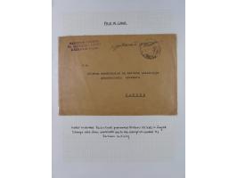 1941/44, selection of 24 covers and cards, including Postage Dues, some interesting usages including Paid in Cash and censore