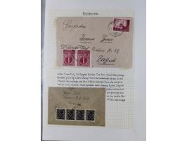 1941/44, selection of 24 covers and cards, including Postage Dues, some interesting usages including Paid in Cash and censore