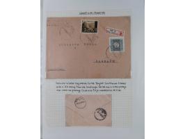 1941/44, selection of 24 covers and cards, including Postage Dues, some interesting usages including Paid in Cash and censore