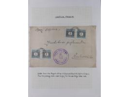 1941/44, selection of 24 covers and cards, including Postage Dues, some interesting usages including Paid in Cash and censore