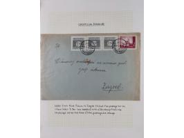 1941/44, selection of 24 covers and cards, including Postage Dues, some interesting usages including Paid in Cash and censore