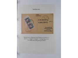 1941/44, selection of 24 covers and cards, including Postage Dues, some interesting usages including Paid in Cash and censore