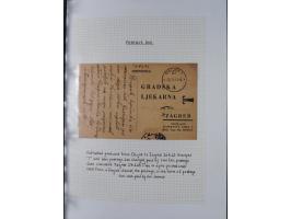 1941/44, selection of 24 covers and cards, including Postage Dues, some interesting usages including Paid in Cash and censore